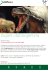 dinosauri. giganti dall`argentina