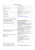 CURRICULUM VITAE Nome Michele Simonetti Luogo e data di