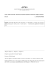 PAR FAS 2007-2013 Linea di azione 1.3.2 sub