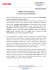 1. Comunicato stampa