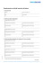 Questionario per attività lavorative all`estero