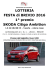 LOTTERIA FESTA di BRIVIO 2016 1° premio