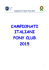 CAMPIONATI ITALIANI PONY CLUB 2015