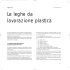 Le leghe da lavorazione plastica