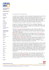 Lettera del Dott. Alberto Costa