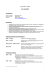 Curriculum Vitae - Comune di SANFRONT