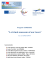 Qui una sintesi degli obiettivi del progetto. - CD 14 Re David