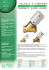 VALVOLE A TAMPONE A SEDE INCLINATA/GLOBE VALVE Y