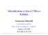 Lezione 1: Introduzione a Java 2 Micro Edition