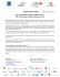 COMUNICATO STAMPA - Semaine italienne de Montréal