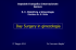 Day Surgery in ginecologia - Ospedale Evangelico Internazionale