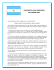 CONTRIBUTO DALL`ARGENTINA PER FIRENZE 2015