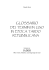 GLoSSaRio - Quintilius