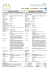 scheda tecnica technical datasheet