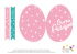 kit printable per la tavola di Pasqua biglietto auguri e tag