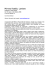 Mimmo Rotella - Comunicato Stampa Marzo 2008