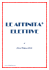 le affinita` elettive