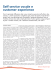 Self service vocale e customer experience
