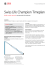 Swiss Life Champion Timeplan