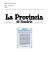 Testata: La Provincia di Sondrio Data : 13 gennaio 2007 Pagina : 1