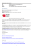 Microsoft Outlook - Stile memo - IIS Levi