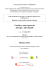 Programma completo delle giornate