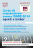 Corso di preparazione esame IVASS 2014 agenti e broker