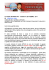 Newsletter n. 18 Agosto-Settembre 2011