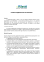 Progetto organizzativo ed educativo