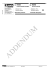 Technical instruction - Addendum - Parameters