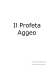 Il Profeta Aggeo