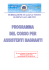 FEDERAZIONE ITALIANA NUOTO SEZIONE SALVAMENTO