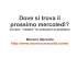 Dove si trova il prossimo mercoledì?
