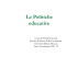 Politiche educative - Dipartimento di Scienze Umane per la