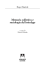 Memoria collettiva e sociologia del bricolage