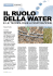Il ruolo dElla WatEr