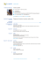 Curriculum Vitae - GAi - Giovani Artisti italiani