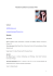 Valentina Gamberi`s Curriculum Vitae