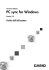 PC sync per Windows 3.0
