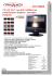 TV LCD 10,2” con DVD / MPEG4 con sintonizzatore digitale