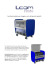 Carrello/armadietto per stivaggio e carica di dispositivi portatili.