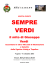Comunicato Stampa Sermpre Verdi a Caerano di San Marco