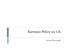 Esempio Policy su OU - CESCOT