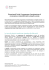 Rinascimenti Sociali – Comunicato Stampa