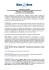 Comunicato 18 luglio 2014 – Ammissione
