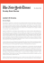 New York Times Sunday Book Review – ottobre 2008