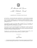 Decreto - Ministero del Lavoro e delle Politiche Sociali