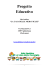 Progetto Educativo - Comune di Spilimbergo