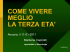 Come vivere meglio la Terza Età