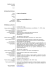 Formato Europeo per il Curriculum Vitae - Modello